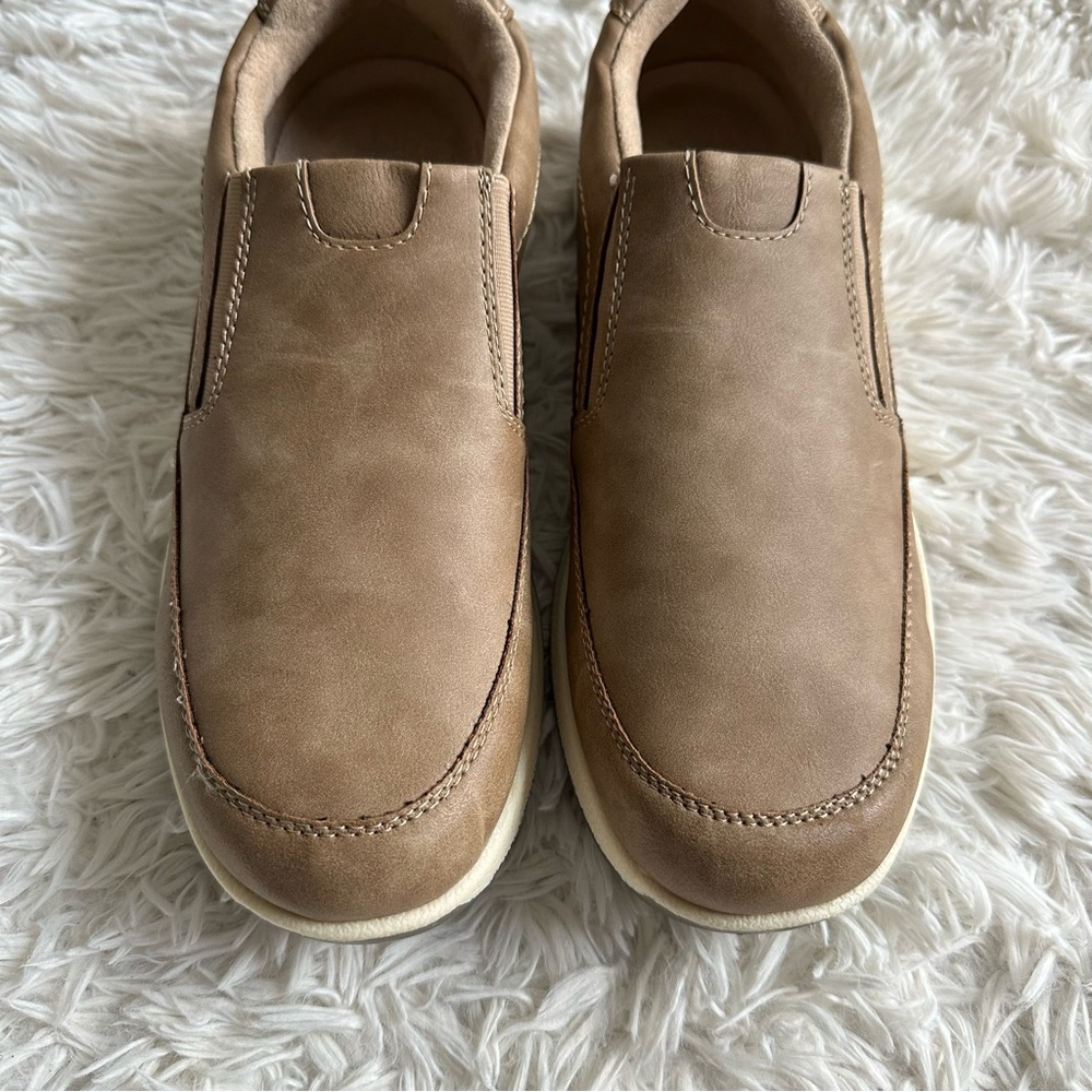 Eastland Mens Spencer Slip On Shoes Light Tan New In Box Size 13 - Picture 3 of 9